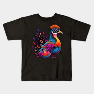 Pheasant Mothers Day Kids T-Shirt